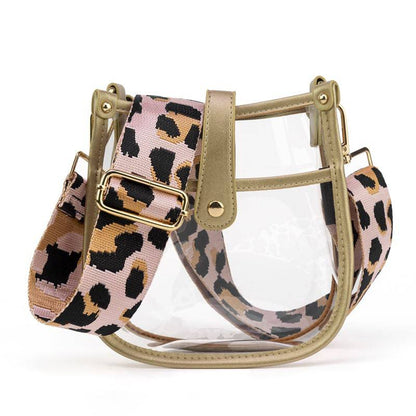 Threaded Pear Compact Clear Courier | Choose Your Strap