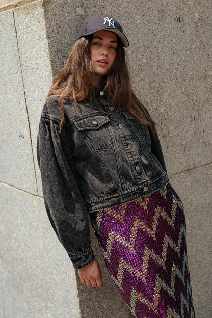 See You Go Denim Jacket