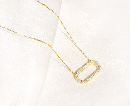 NOOR Oval Necklace