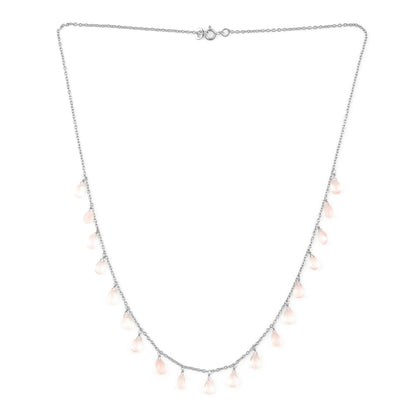 Rose Quartz Layer Necklace