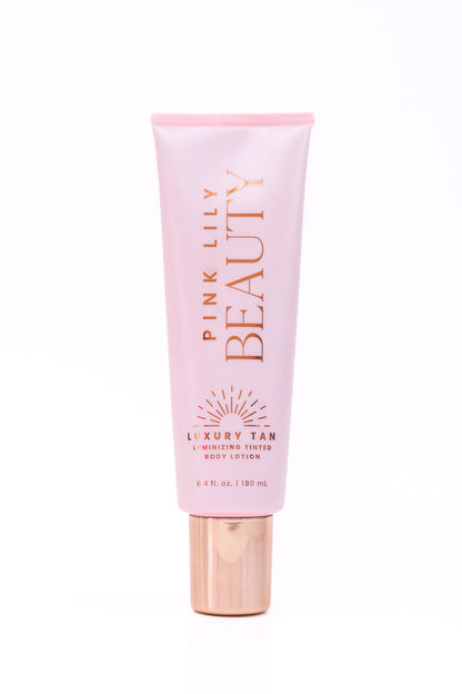 Pink Lily Luxury Tan Luminizing Body Lotion - Sunkissed Glow
