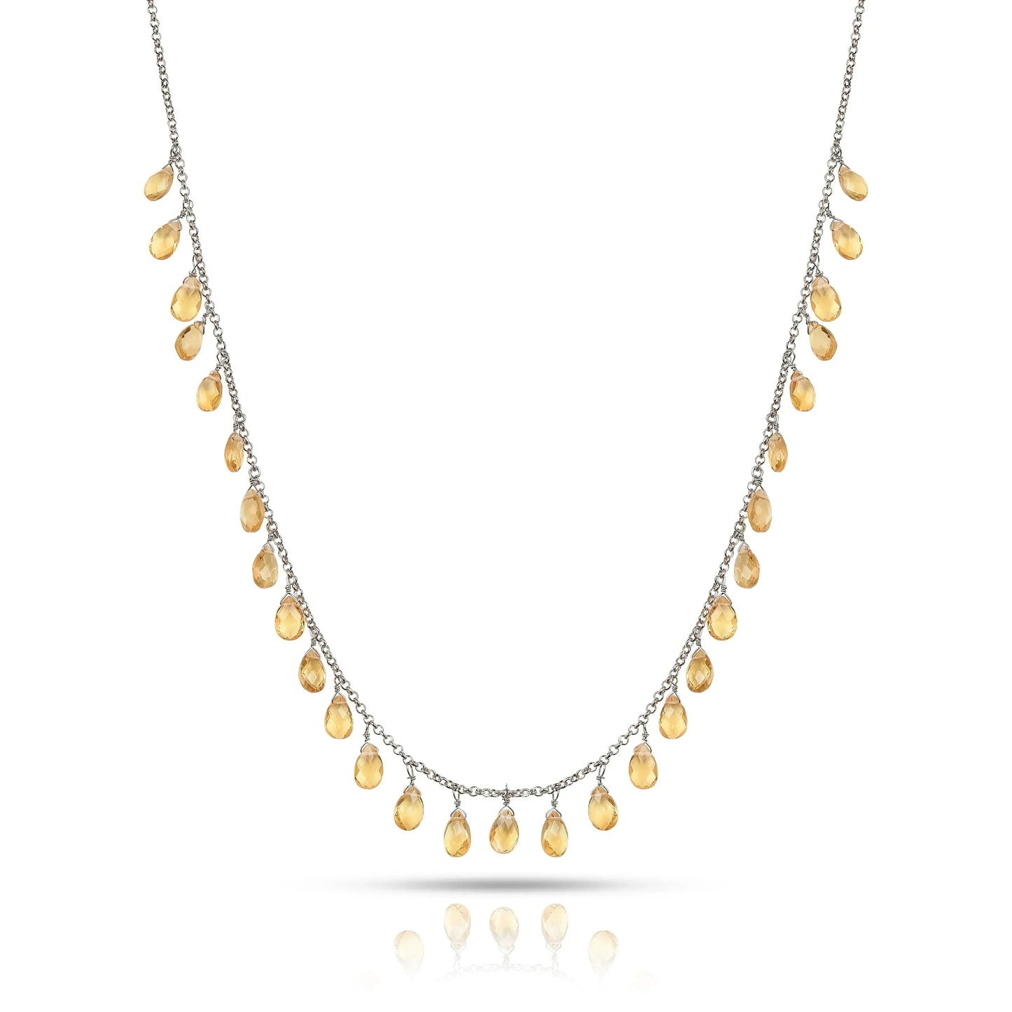 Citrine Layer Necklaces