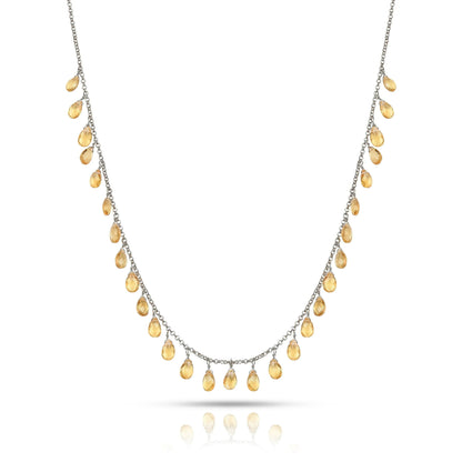 Citrine Layer Necklaces