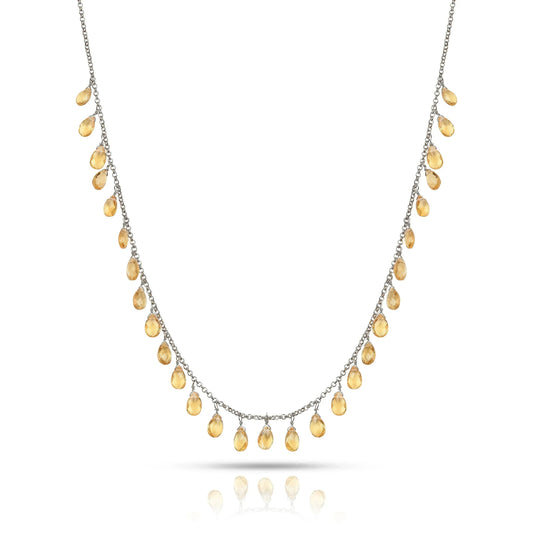 Citrine Layer Necklaces