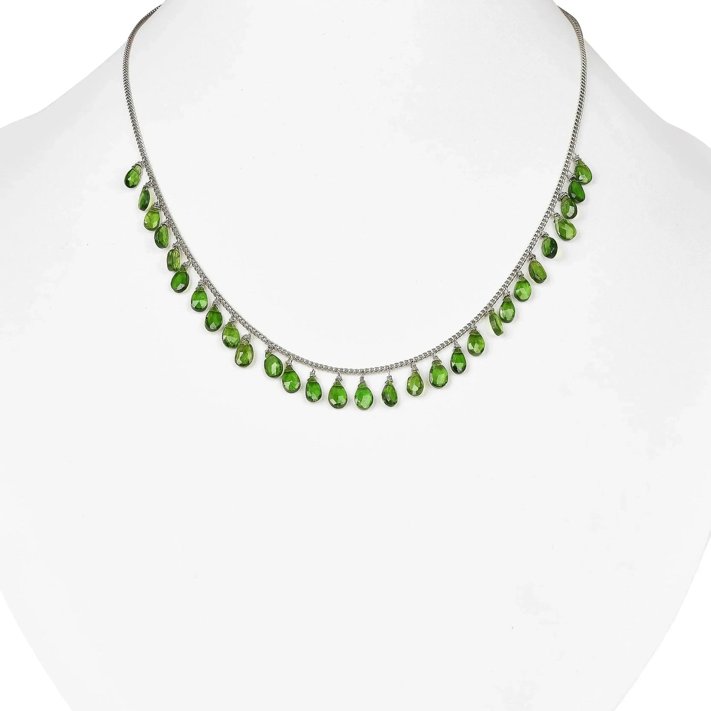 Chrome Diopside Layer Necklace