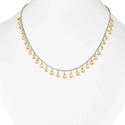 Citrine Layer Necklaces