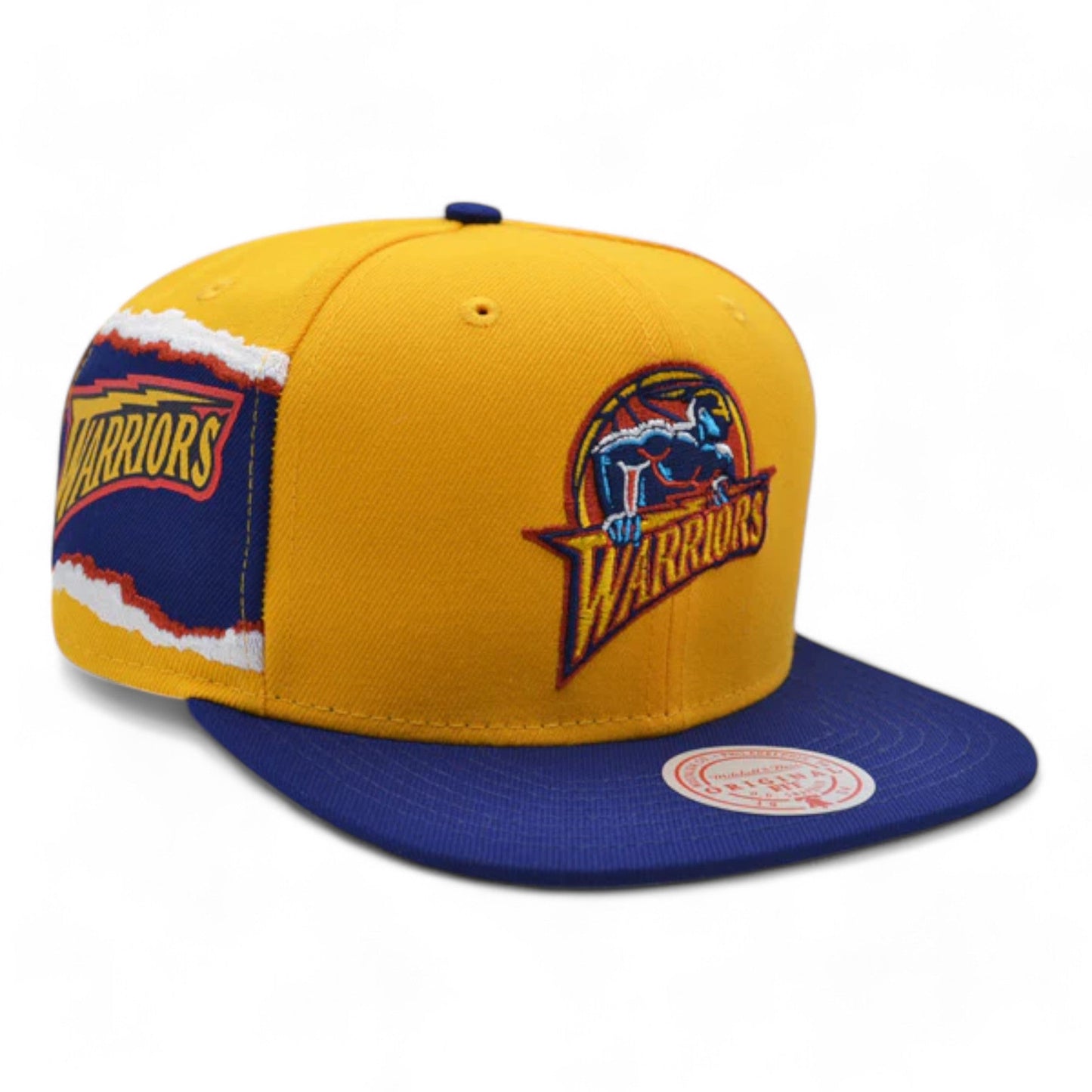 Mitchell & Ness Men's NBA Jumbotron Snapback Hwc Warriors Snapback Caps