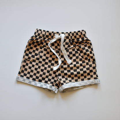 BROWN / BEIGE-
