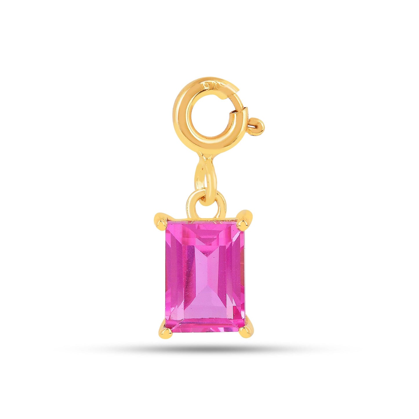 Sapphire Baguette Charms Pendant Only