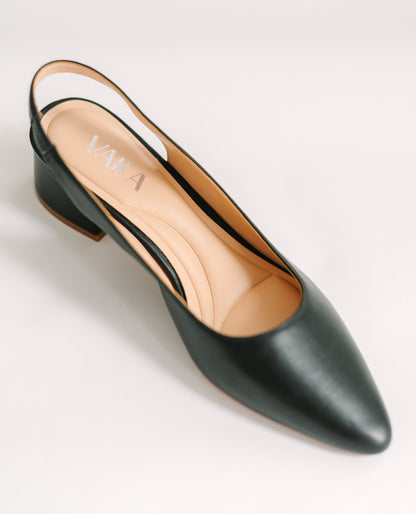 Evie Slingback Black