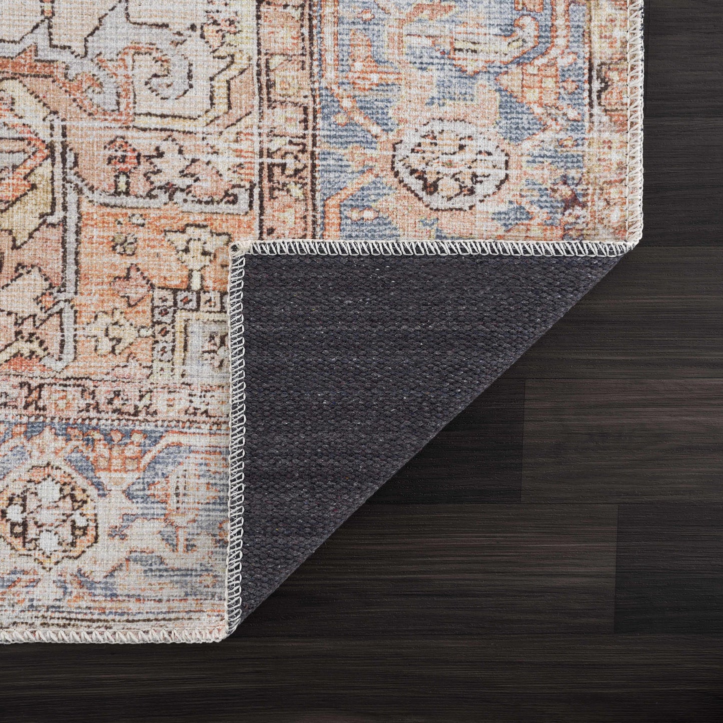 Eira Distressed Washable Rug - Clearance