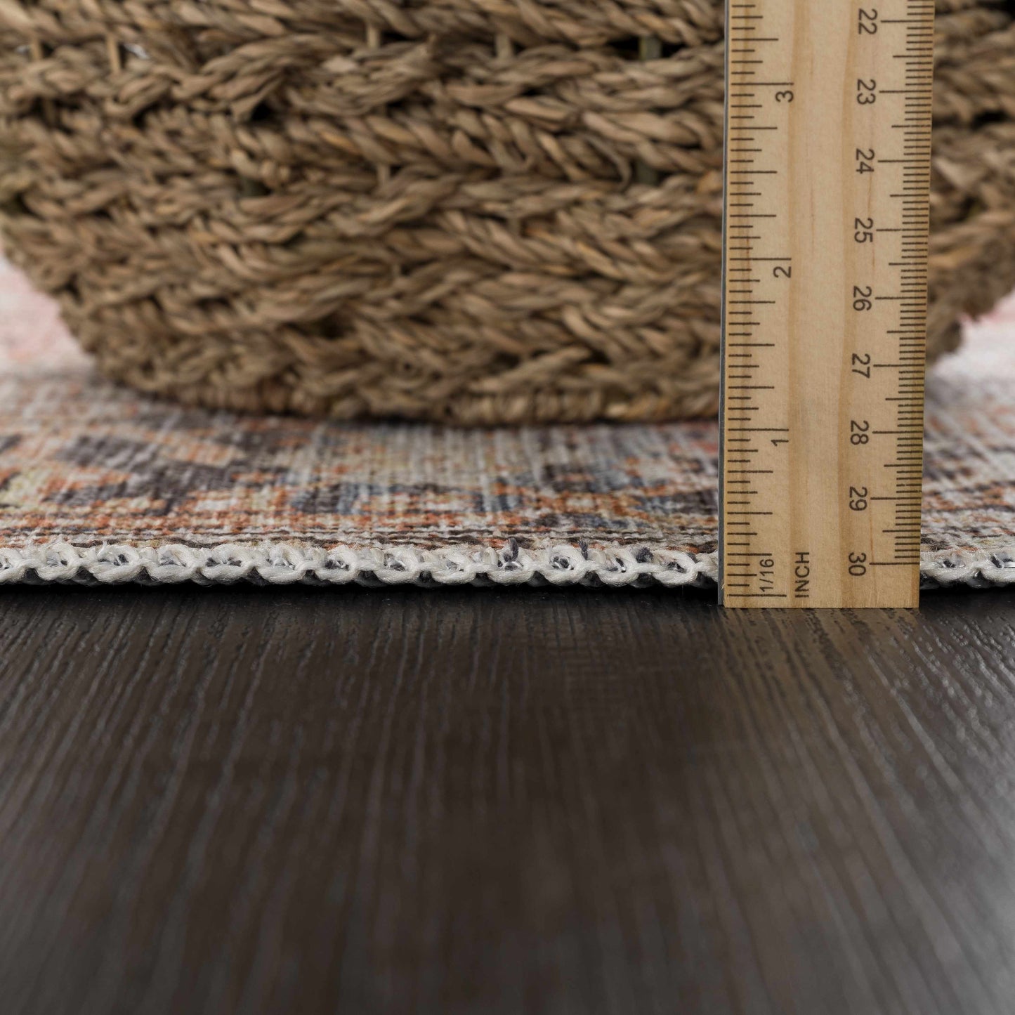 Eira Distressed Washable Rug - Clearance