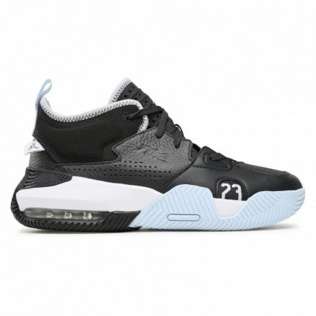 Air Jordan Stay Loyal 2 Men's Basketball Shoes — Off Noir/Blue Tint Leather