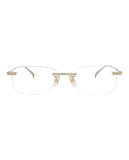 Dunhill Square-Frame Titanium Optical Frames