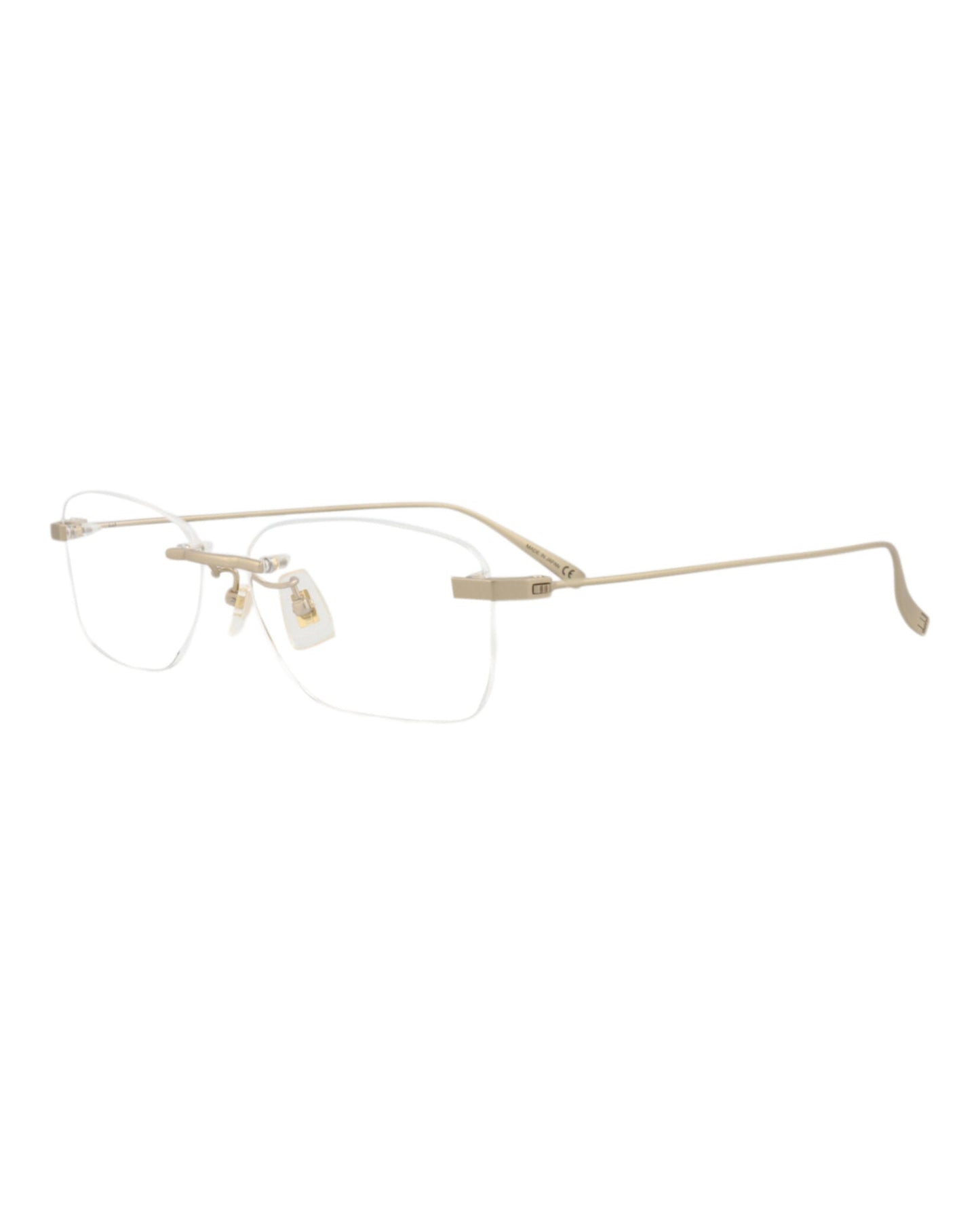 Dunhill Square-Frame Titanium Optical Frames