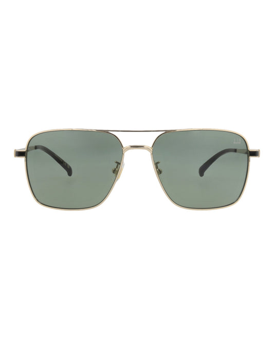 Dunhill Aviator-Frame Metal Sunglasses