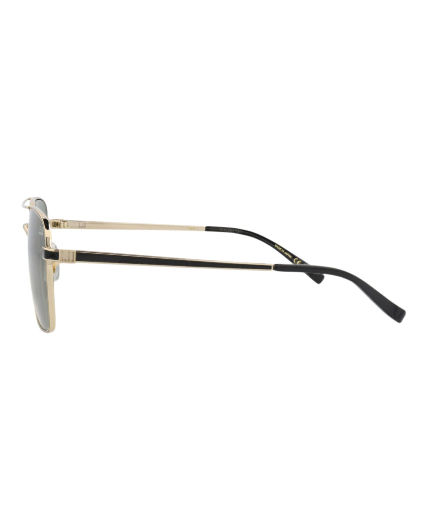 Dunhill Aviator-Frame Metal Sunglasses