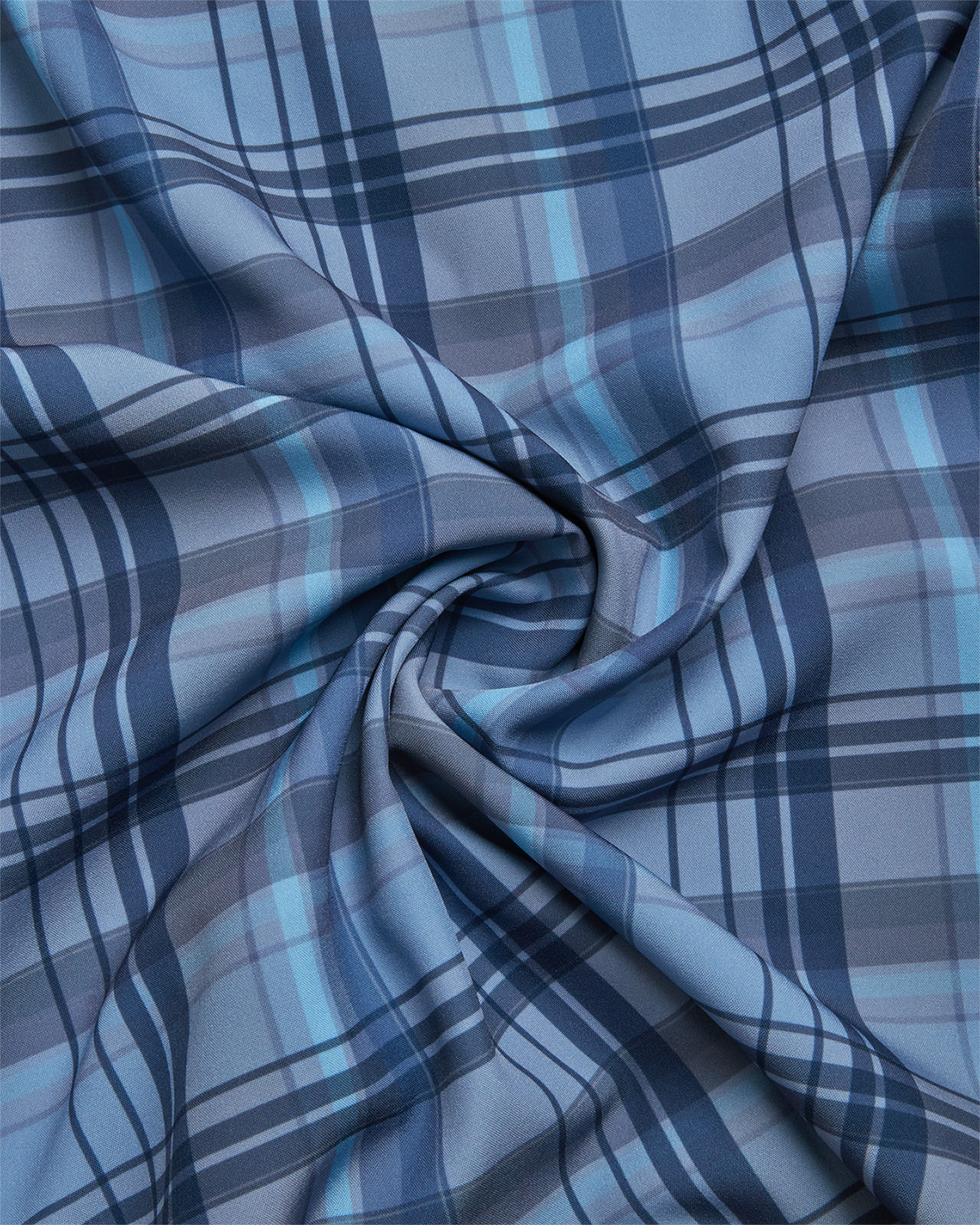 Men's Seaside Collared Shirt- Dusty Blue