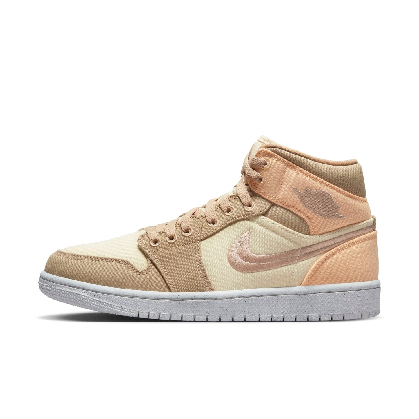 Air Jordan Women's Retro 1 Mid Se W 'Canvas Khaki'