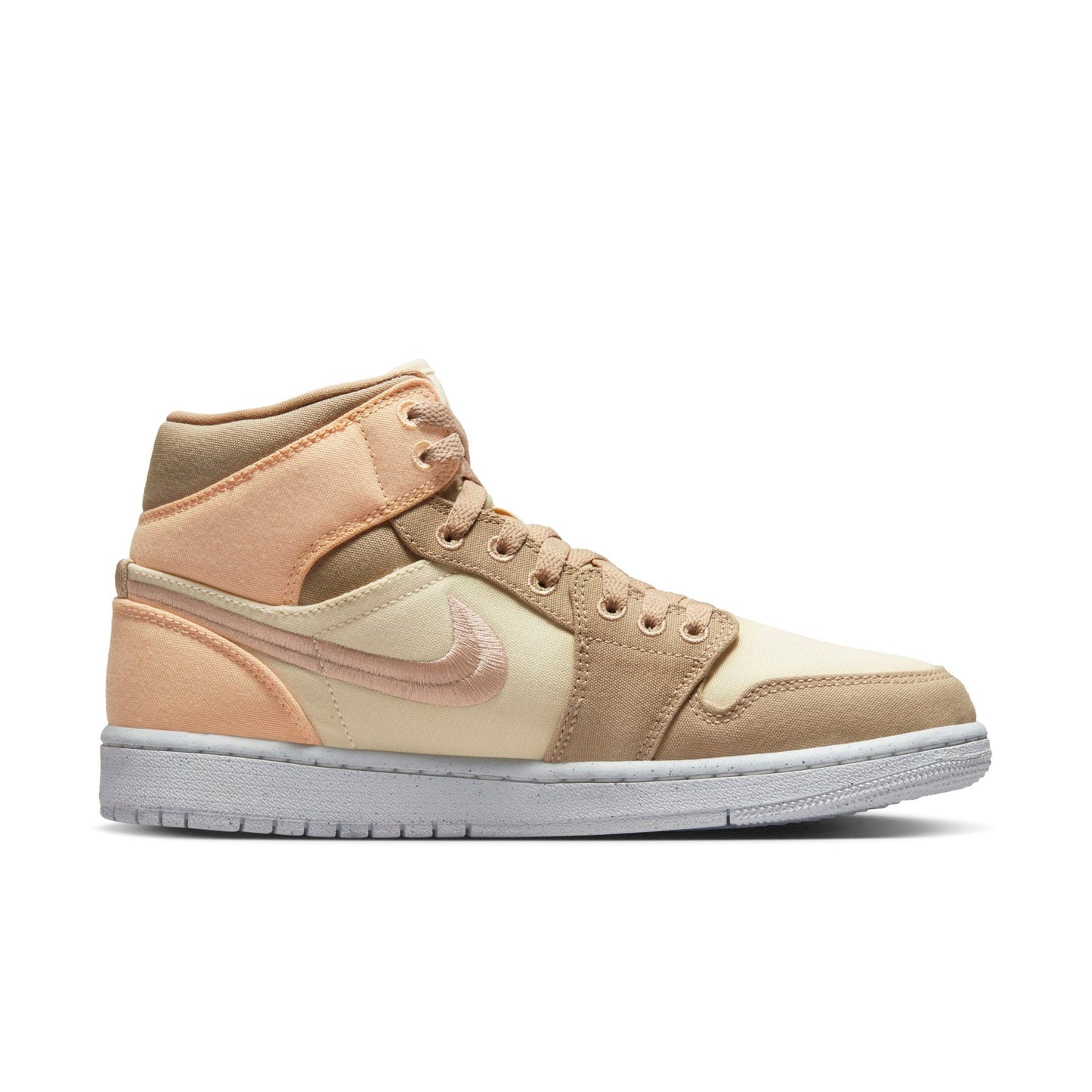 Air Jordan Women's Retro 1 Mid Se W 'Canvas Khaki'