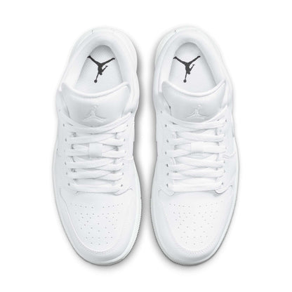 Air Jordan Women's Retro 1 Low Triple White 2022 Sneakers