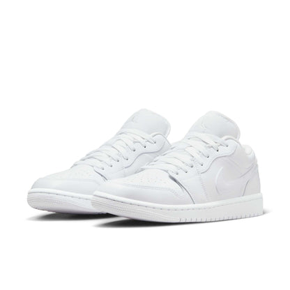 Air Jordan Women's Retro 1 Low Triple White 2022 Sneakers