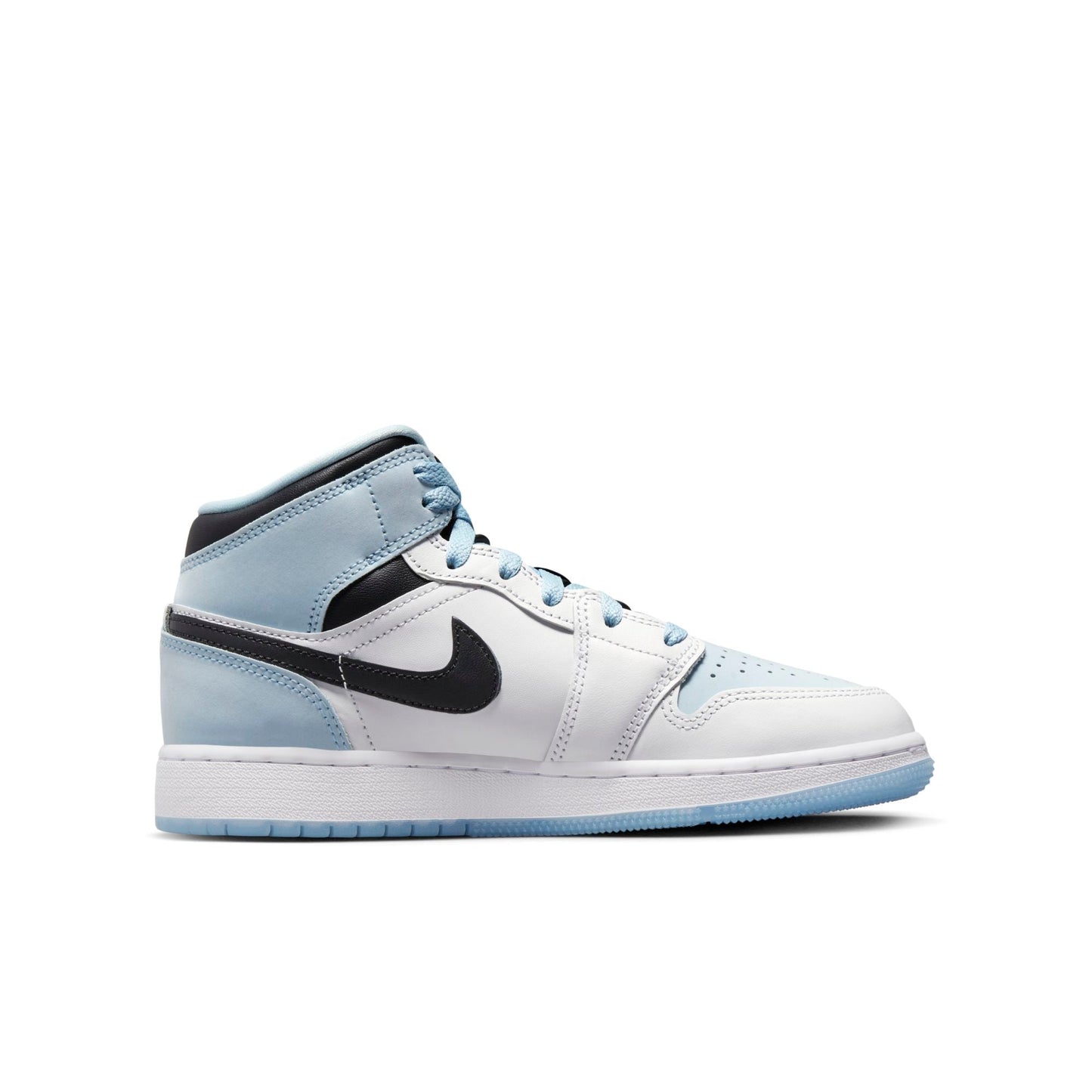 Grade School Air Jordan Retro 1 Mid Se 'Ice Blue (2023)' (Gs)