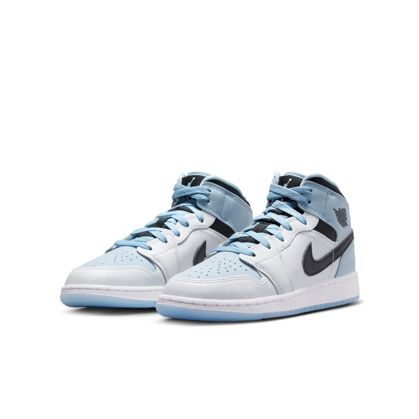 Grade School Air Jordan Retro 1 Mid Se 'Ice Blue (2023)' (Gs)