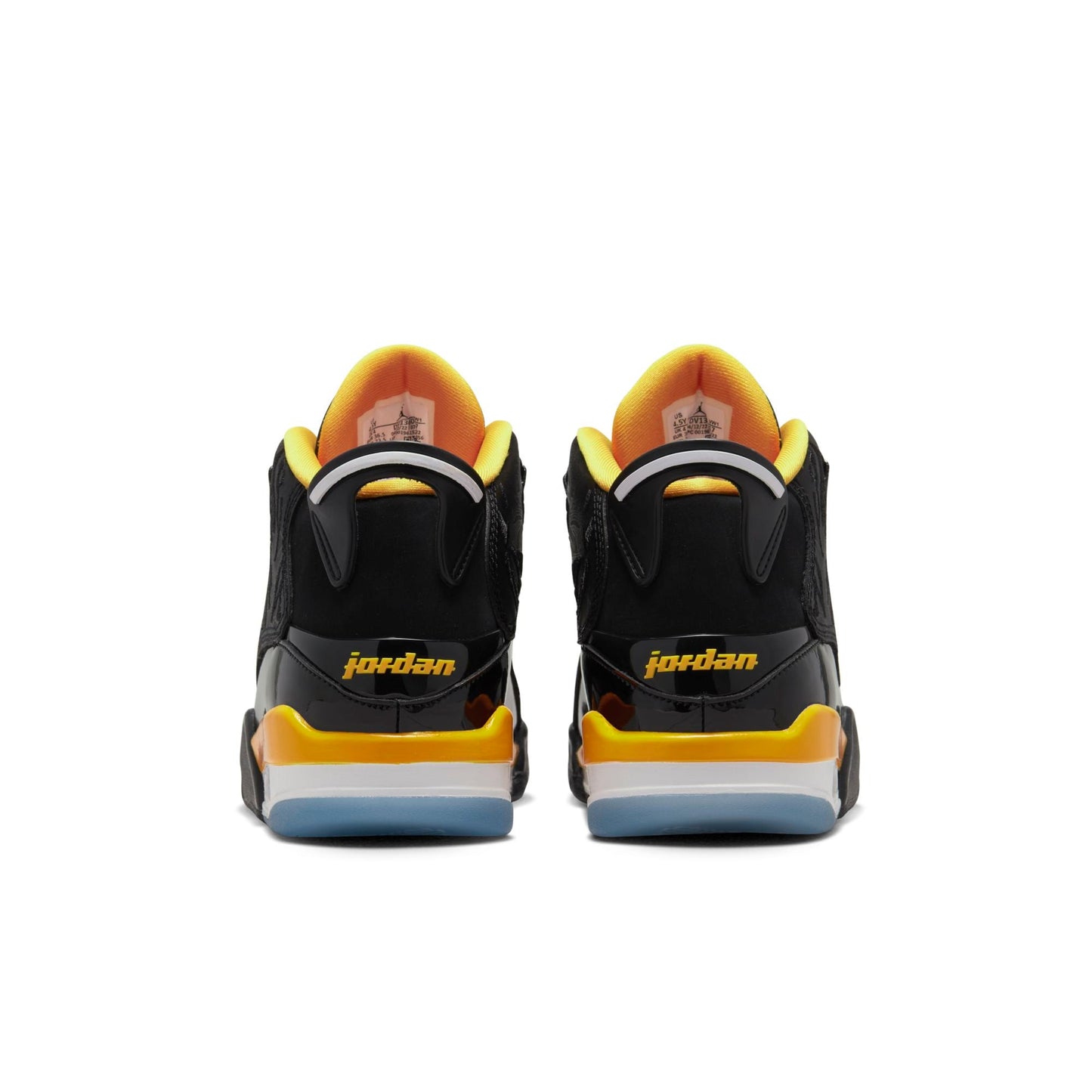 Air Jordan Grade School Dub Zero Gs 'Black Taxi' Sneakers