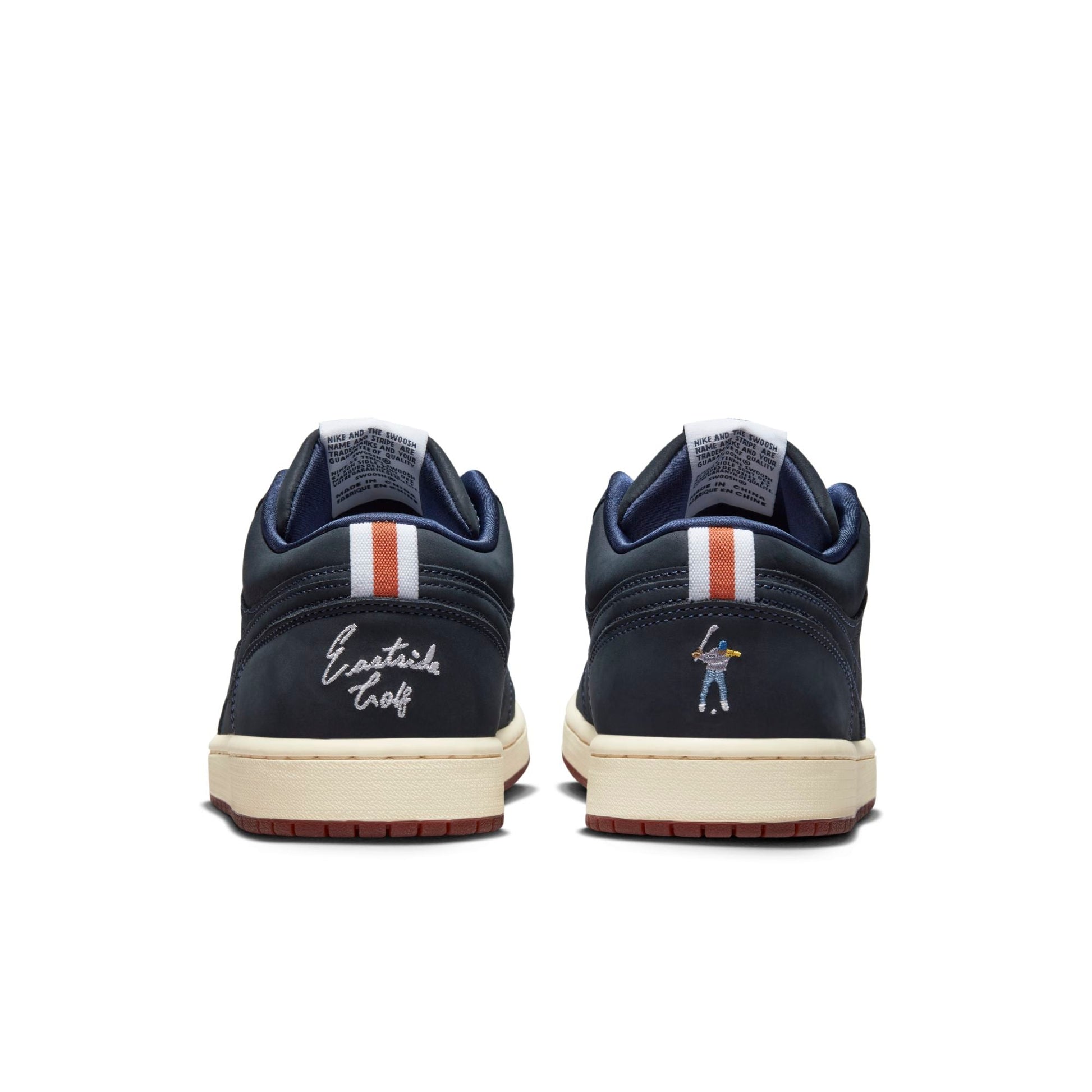 Midnight Navy/Midnight Navy-Burnt Sunrise-White-