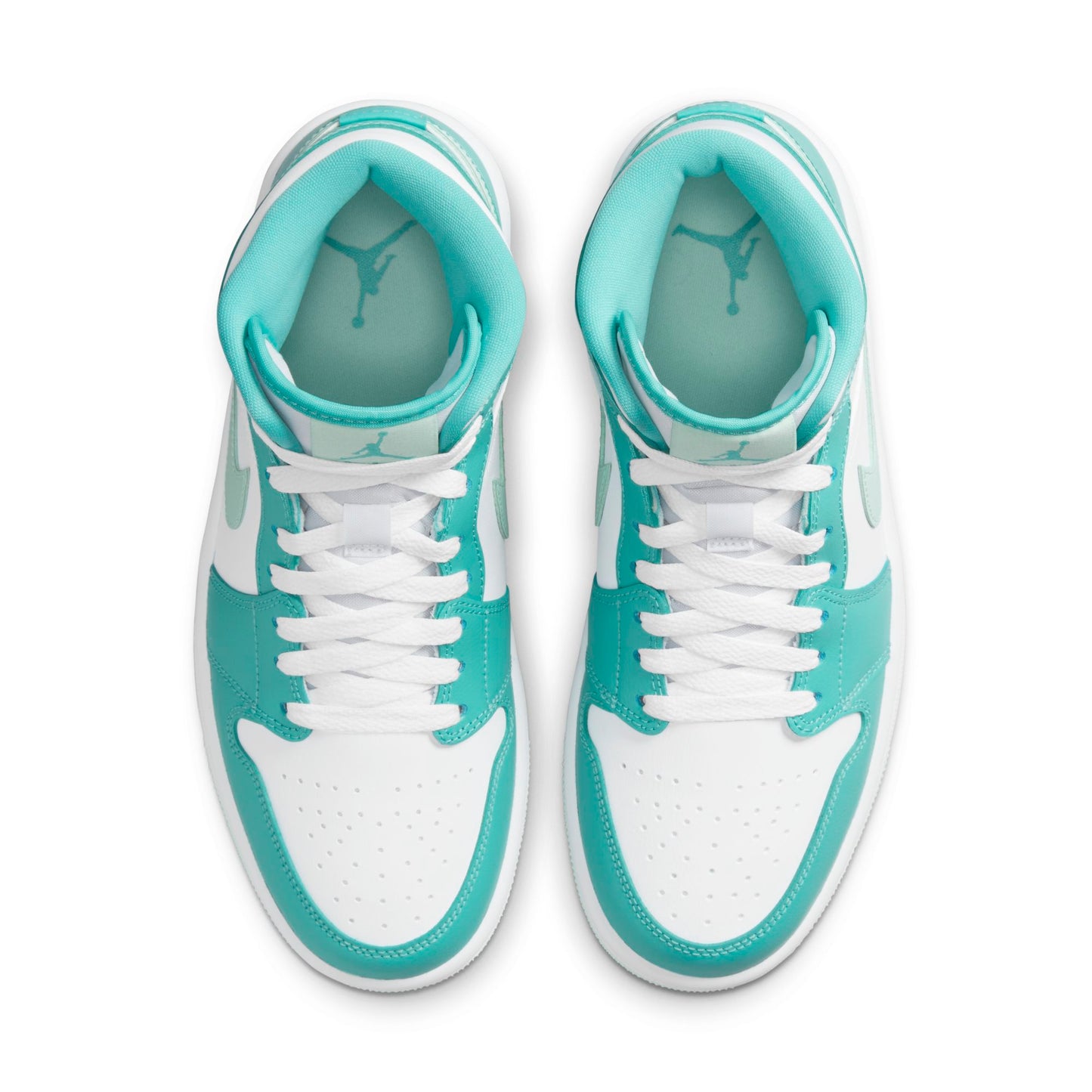 Air Jordan Women's Retro 1 Mid W 'Washed Teal' Sneakers