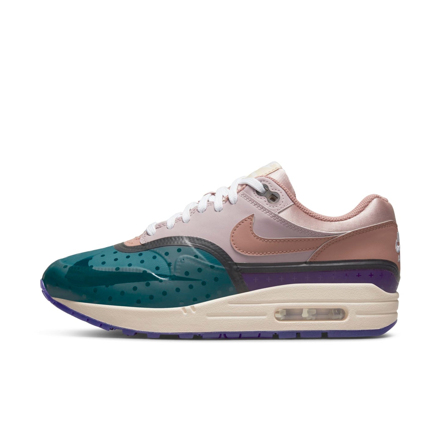 Nike Women's Air Max 1 Premium 'Plum Fog Fossil Rose' Sneakers