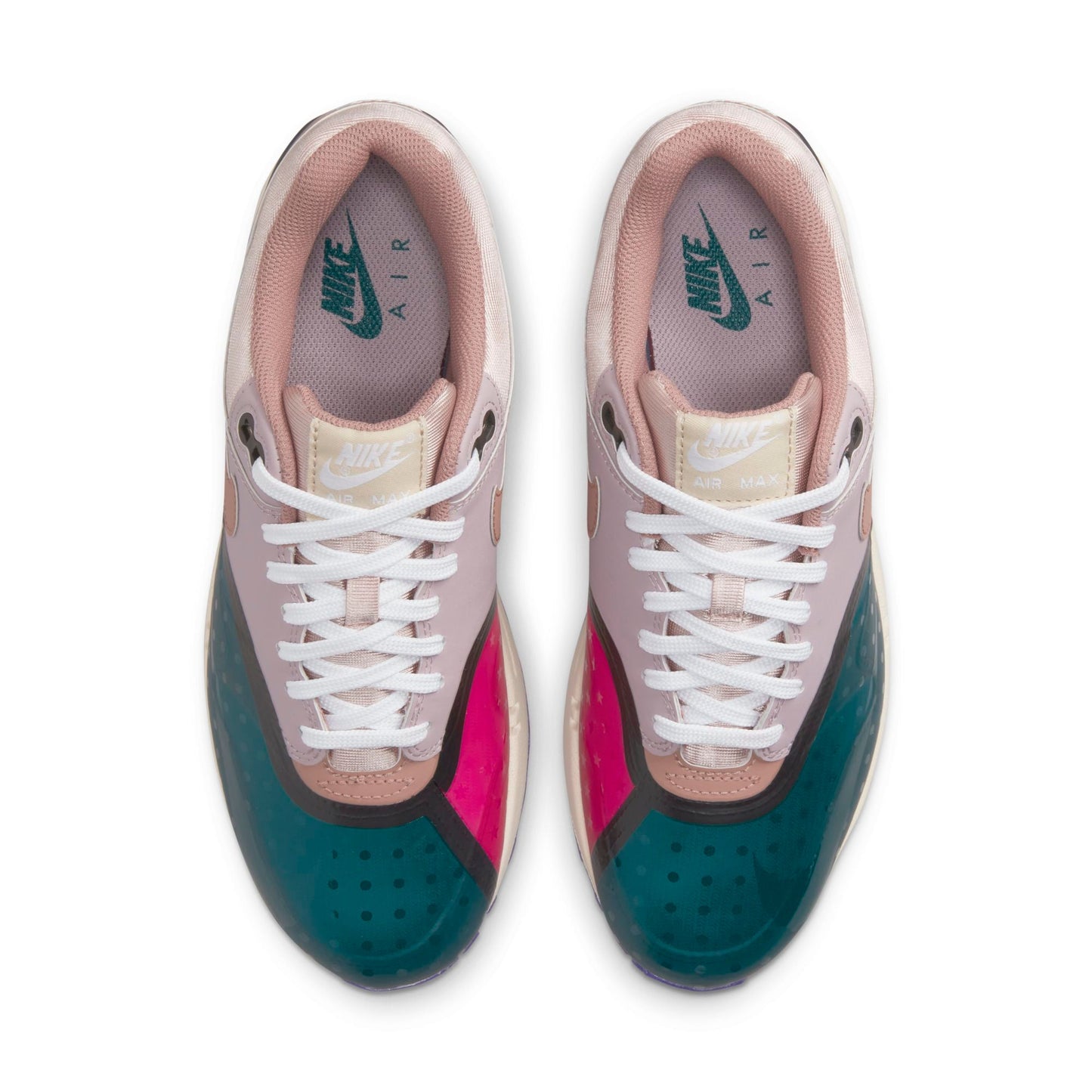 Nike Women's Air Max 1 Premium 'Plum Fog Fossil Rose' Sneakers