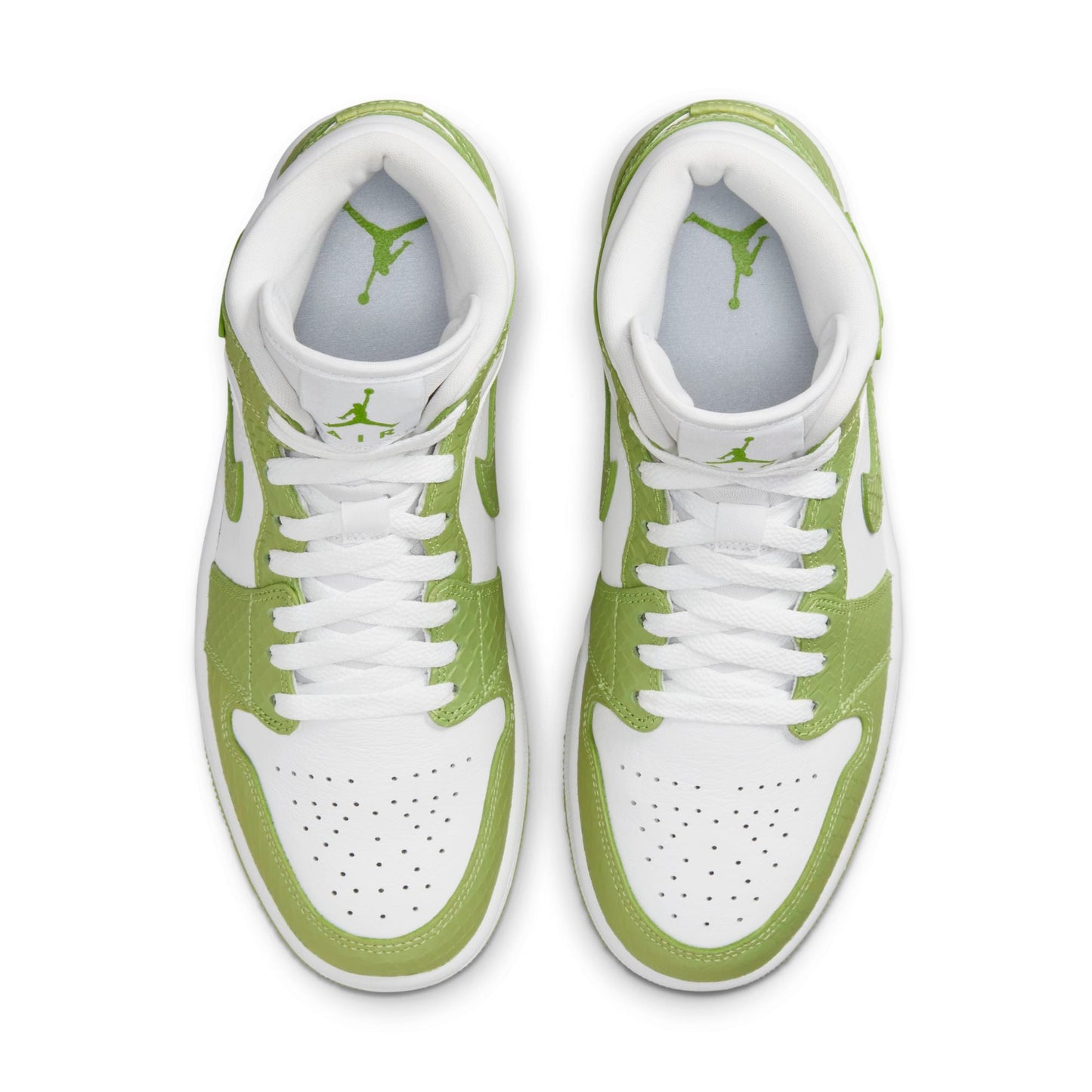 White/White/Vivid Green-