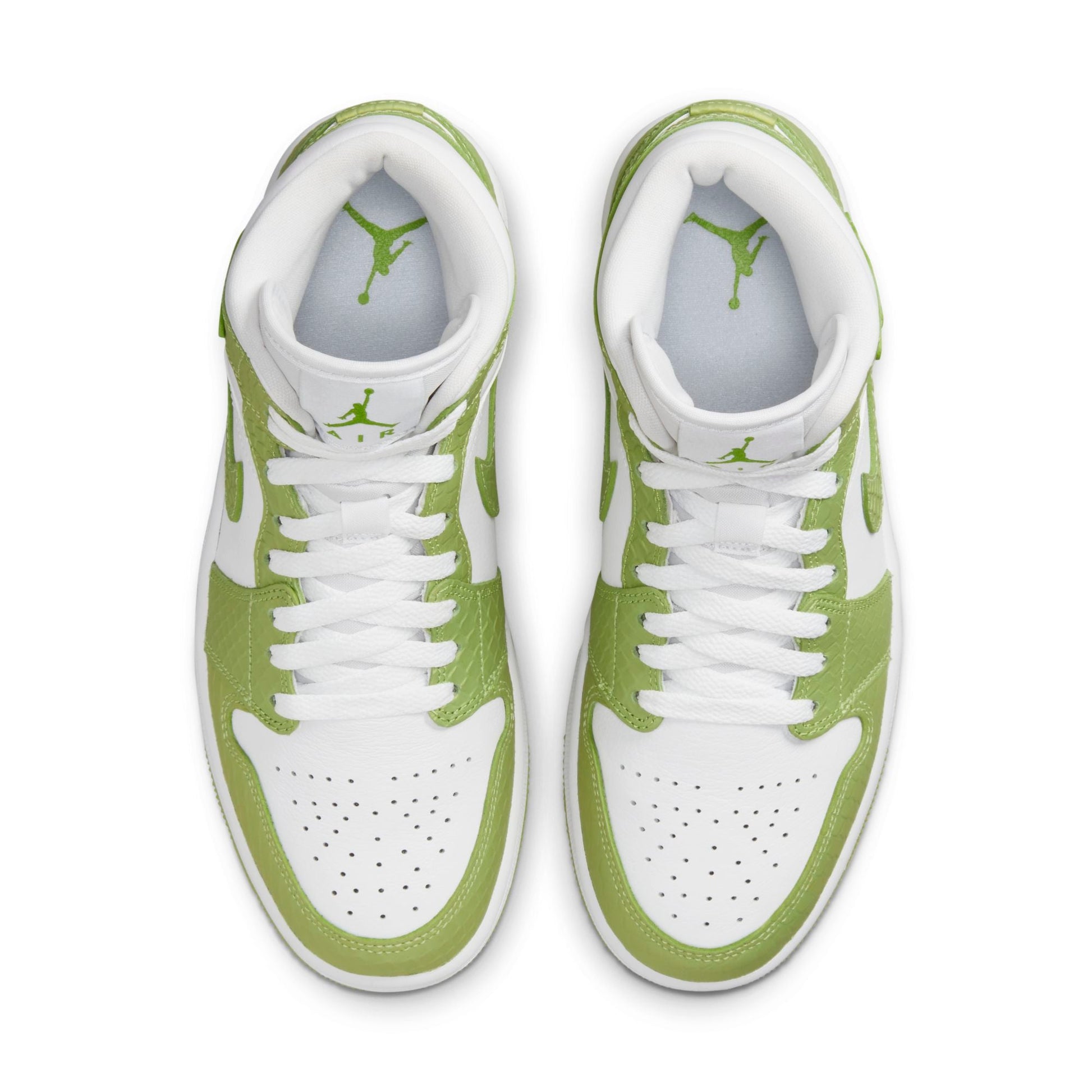 White/White/Vivid Green-