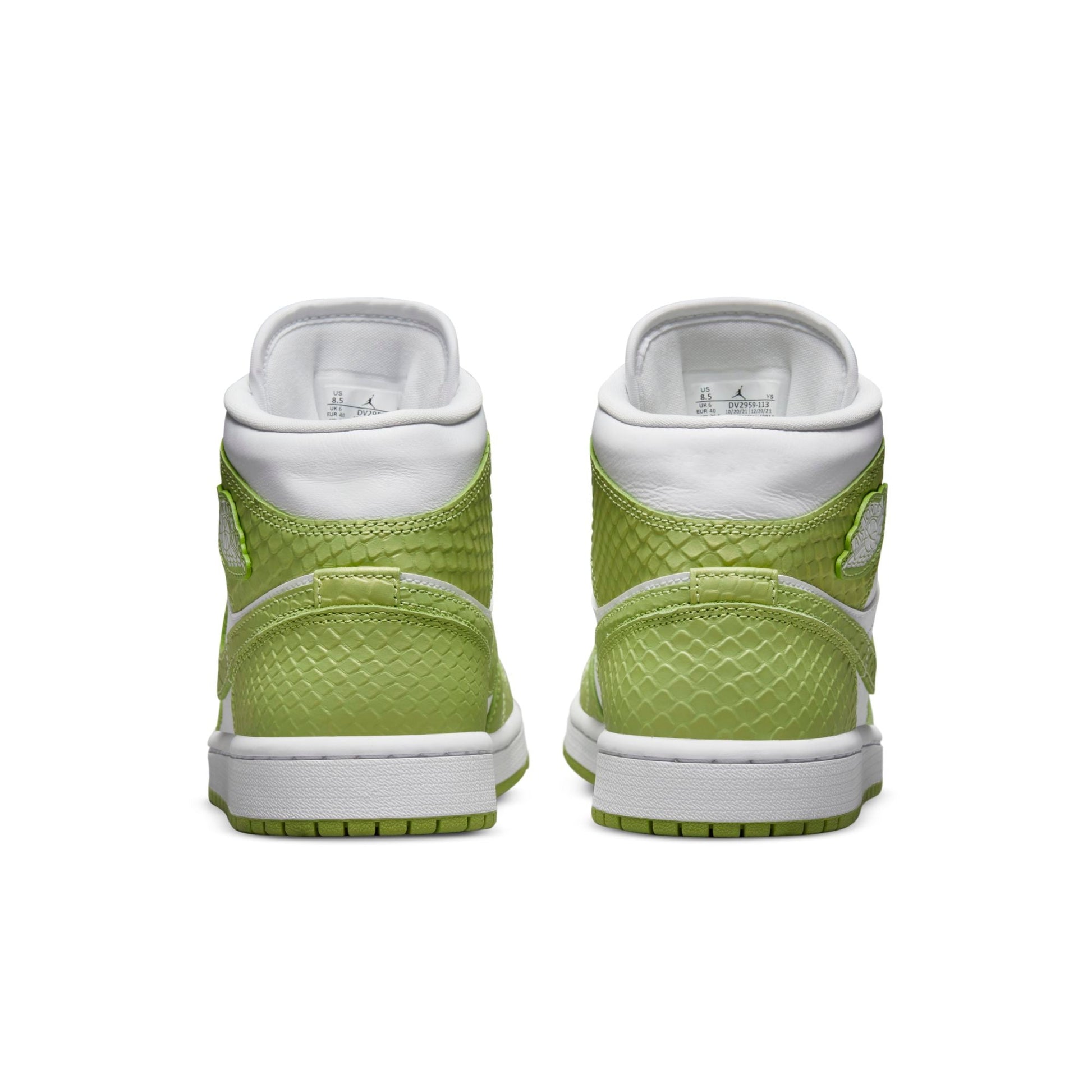 White/White/Vivid Green-