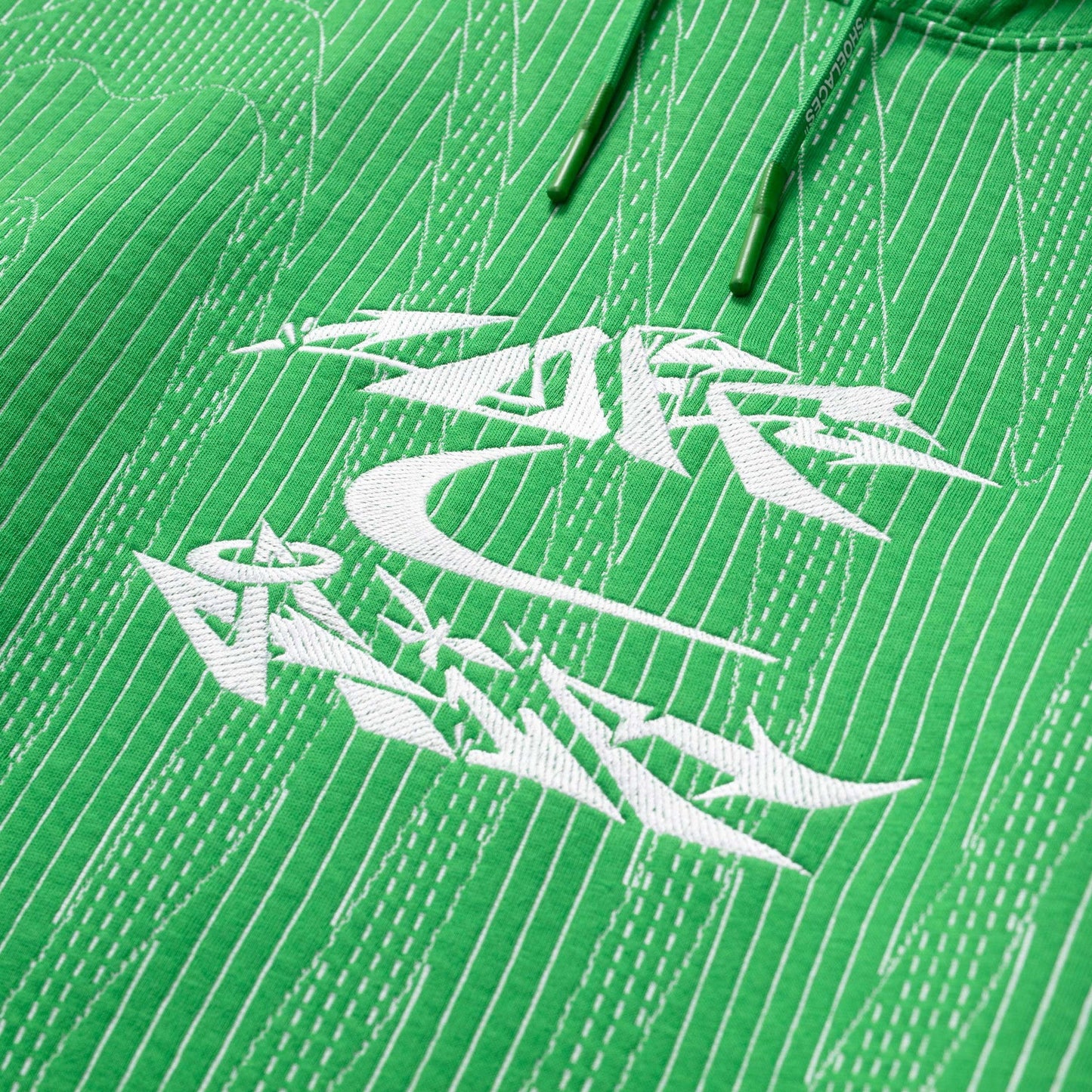 Nike Men's X Off-White Engineered Hoodie 'Kelly Green'