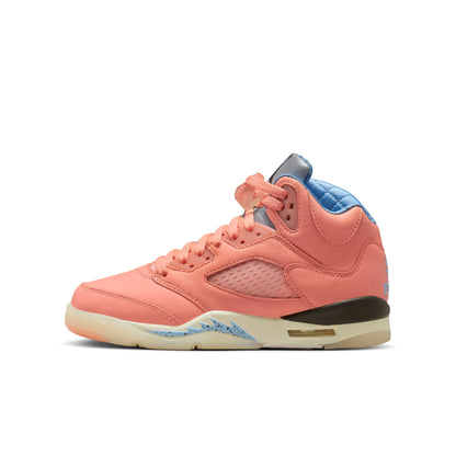Air Jordan Grade School Retro 5 'Dj Khaled We The Best Crimson Bliss Gs' Sneakers