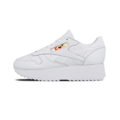 Reebok Women's Cl Leather Double Sneakers