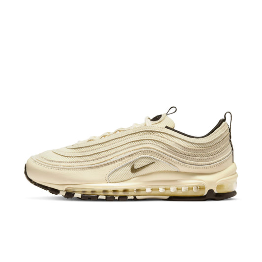 Nike Men's Air Max 97 'Coconut Milk Black' Sneakers