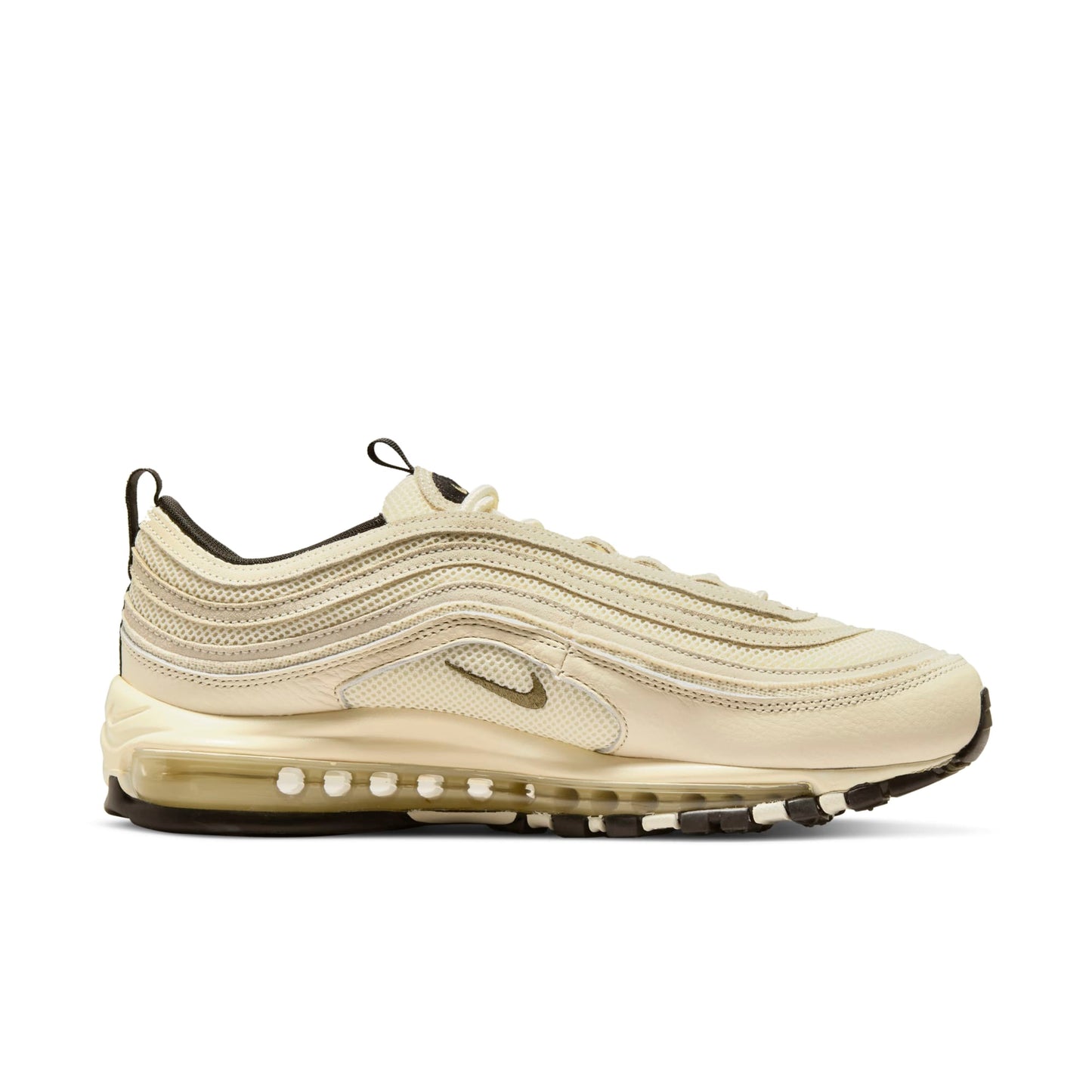 Nike Men's Air Max 97 'Coconut Milk Black' Sneakers