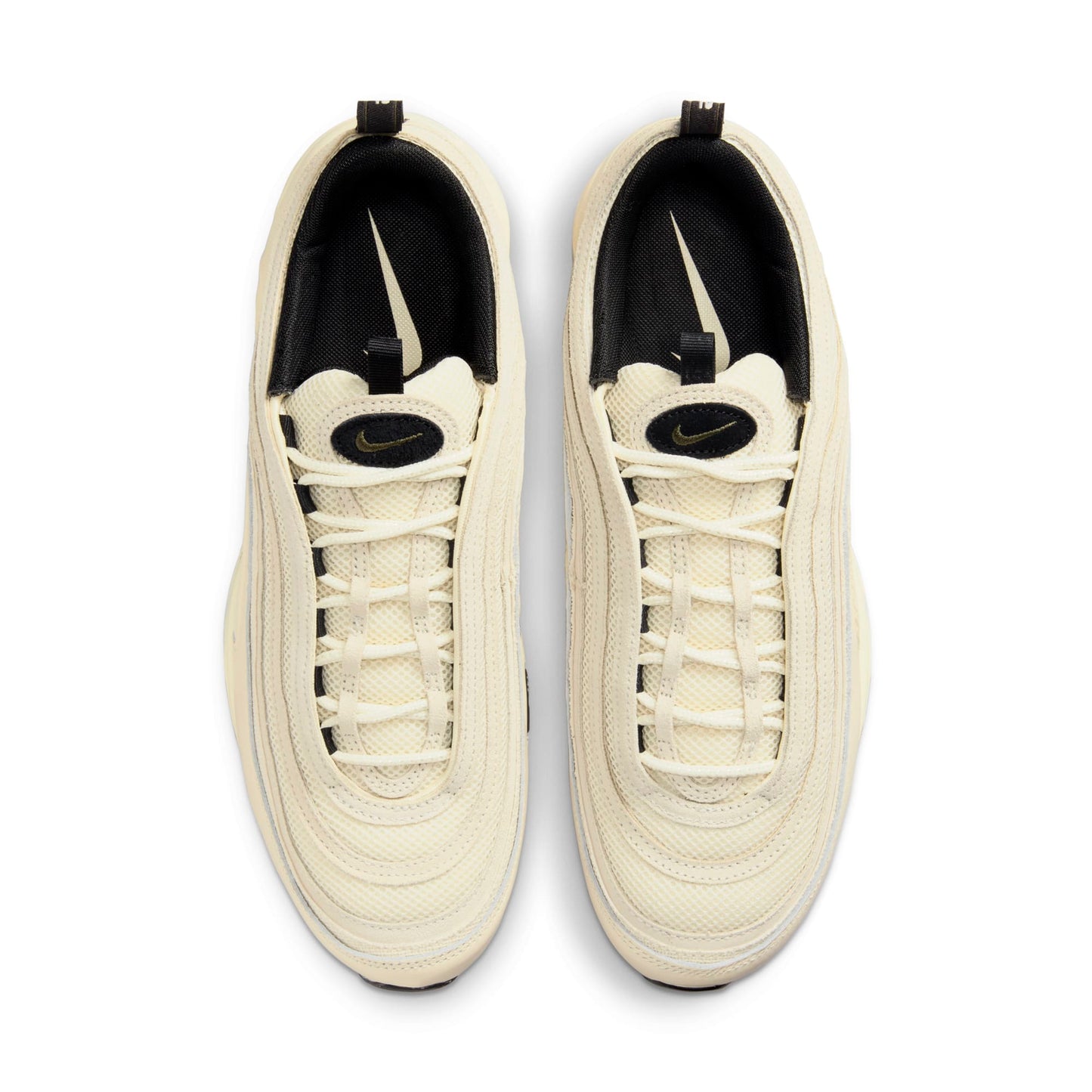 Nike Men's Air Max 97 'Coconut Milk Black' Sneakers