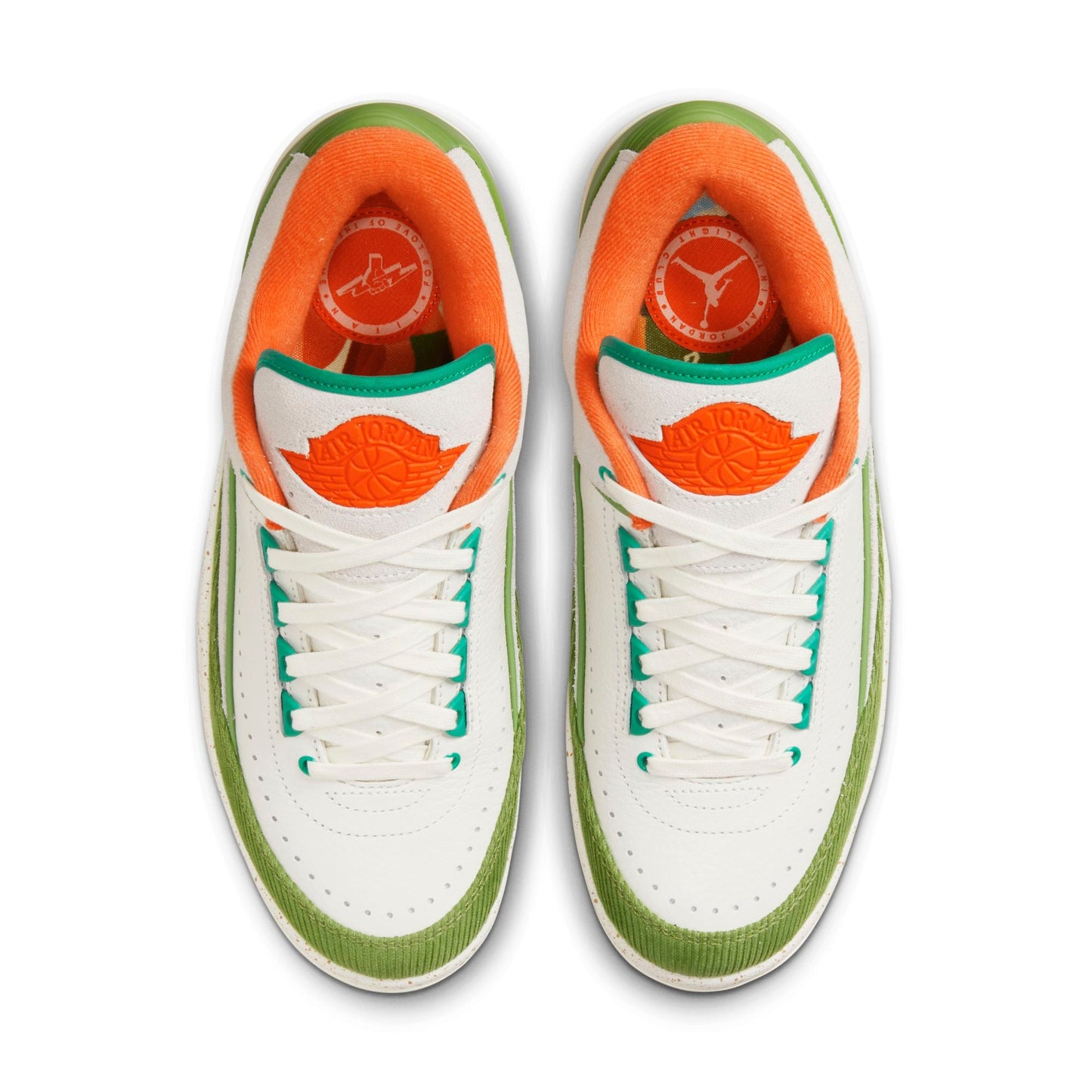 Sail/Safety Orange/Chlorophyll/Coconut Milk-