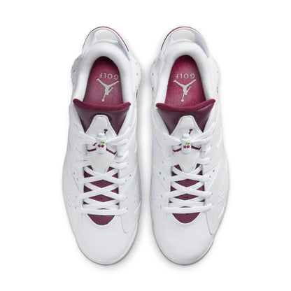 Air Jordan Men's Retro 6 Low Golf Nrg 'Bordeaux' Sneakers