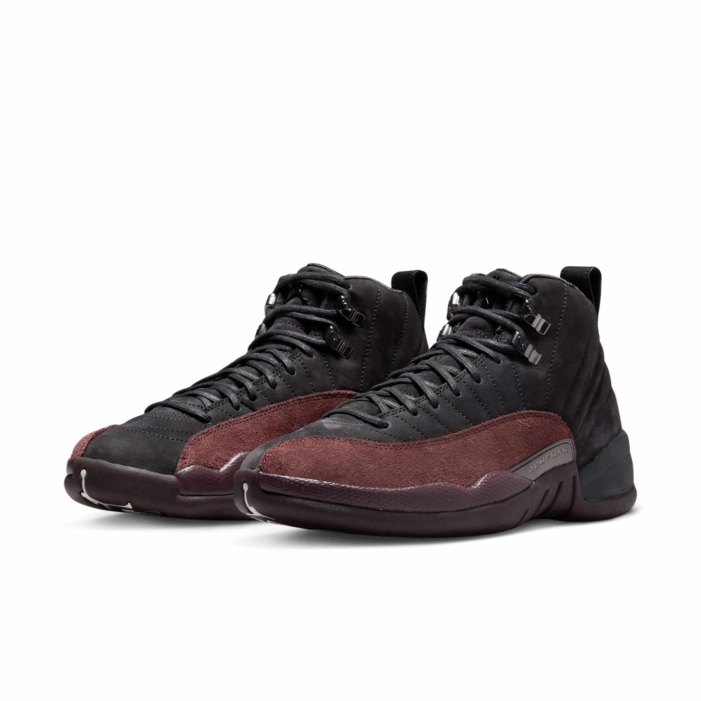 Air Jordan Women's Retro 12 Sp 'A Ma Maniére Black' Sneakers