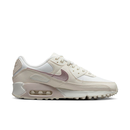 Nike Women's Air Max 90 'Sail Pink Oxford' Sneakers