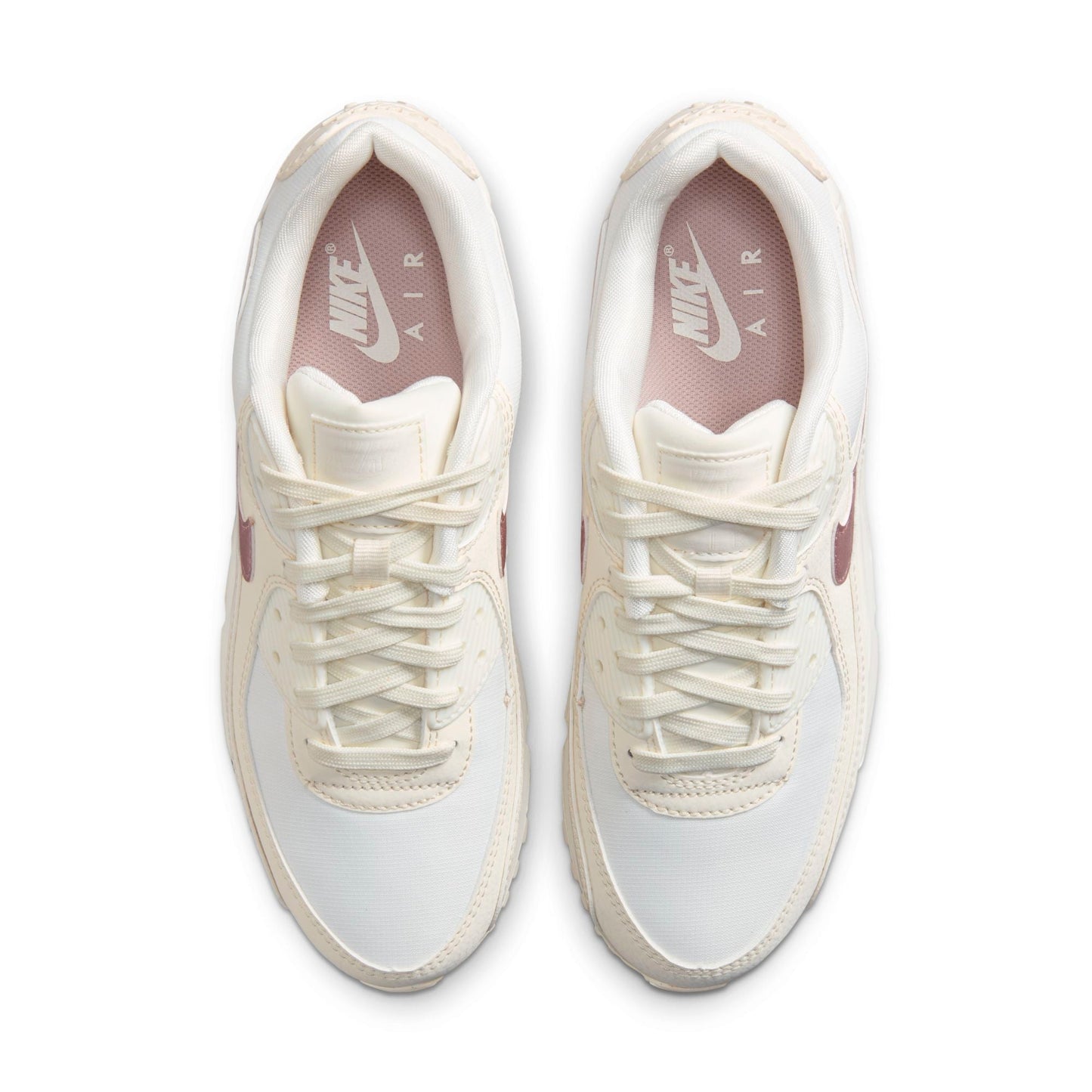Nike Women's Air Max 90 'Sail Pink Oxford' Sneakers