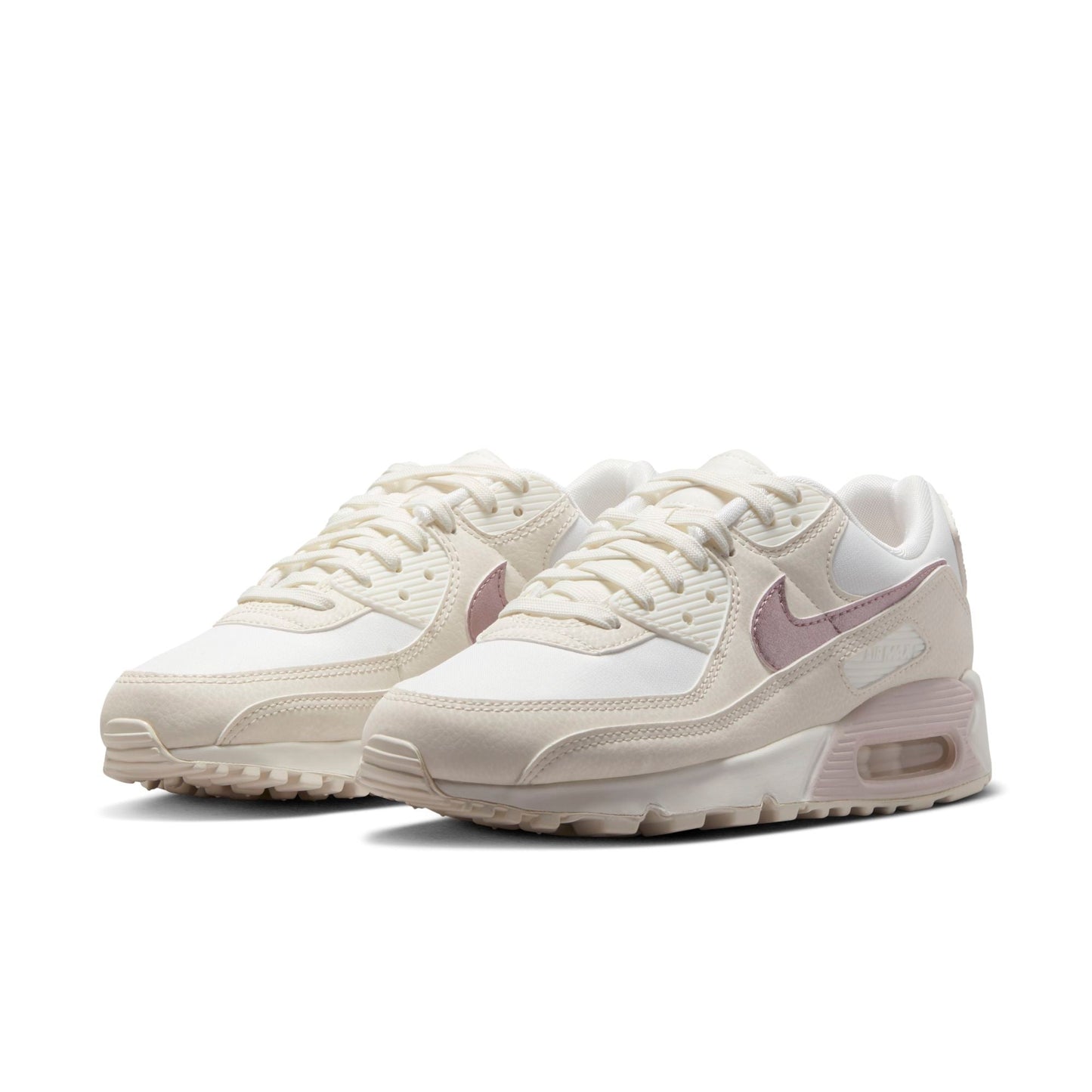 Nike Women's Air Max 90 'Sail Pink Oxford' Sneakers