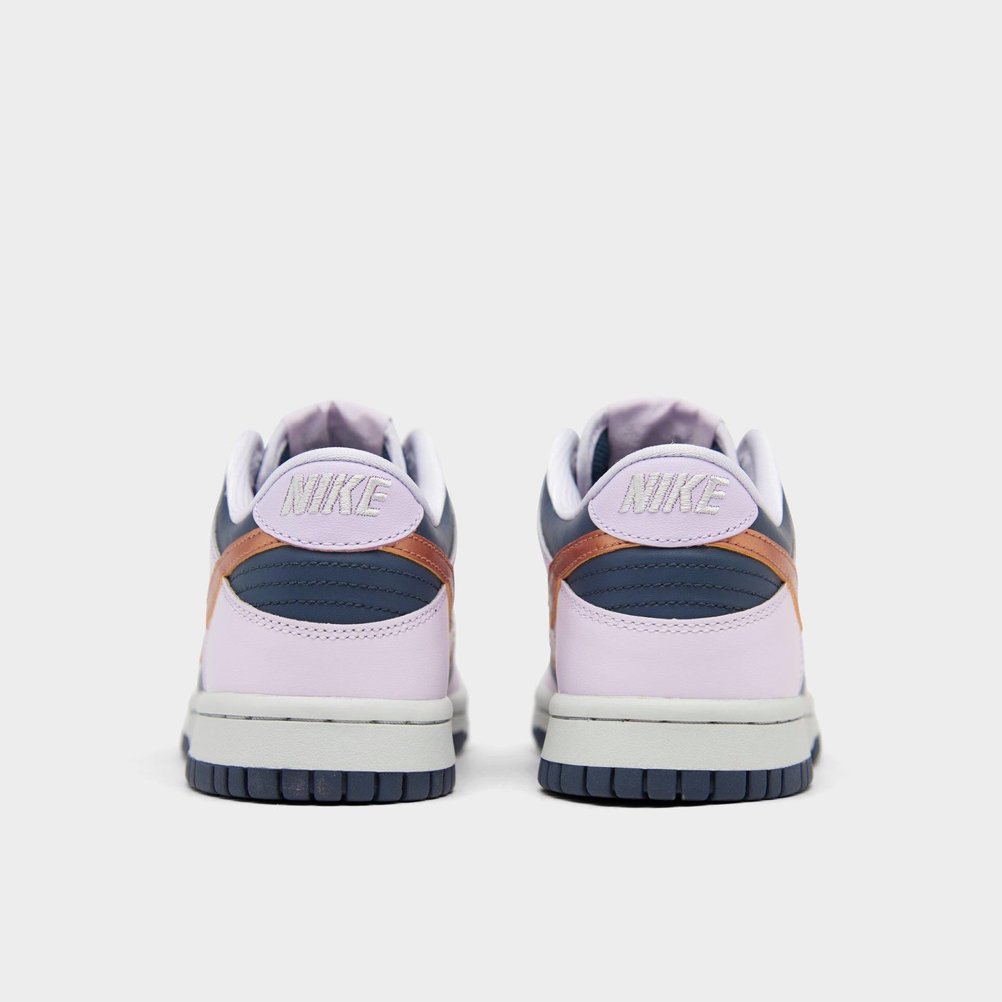 Grade School Nike Dunk Low Se 'Copper Swoosh (Gs)' - DX1663-400