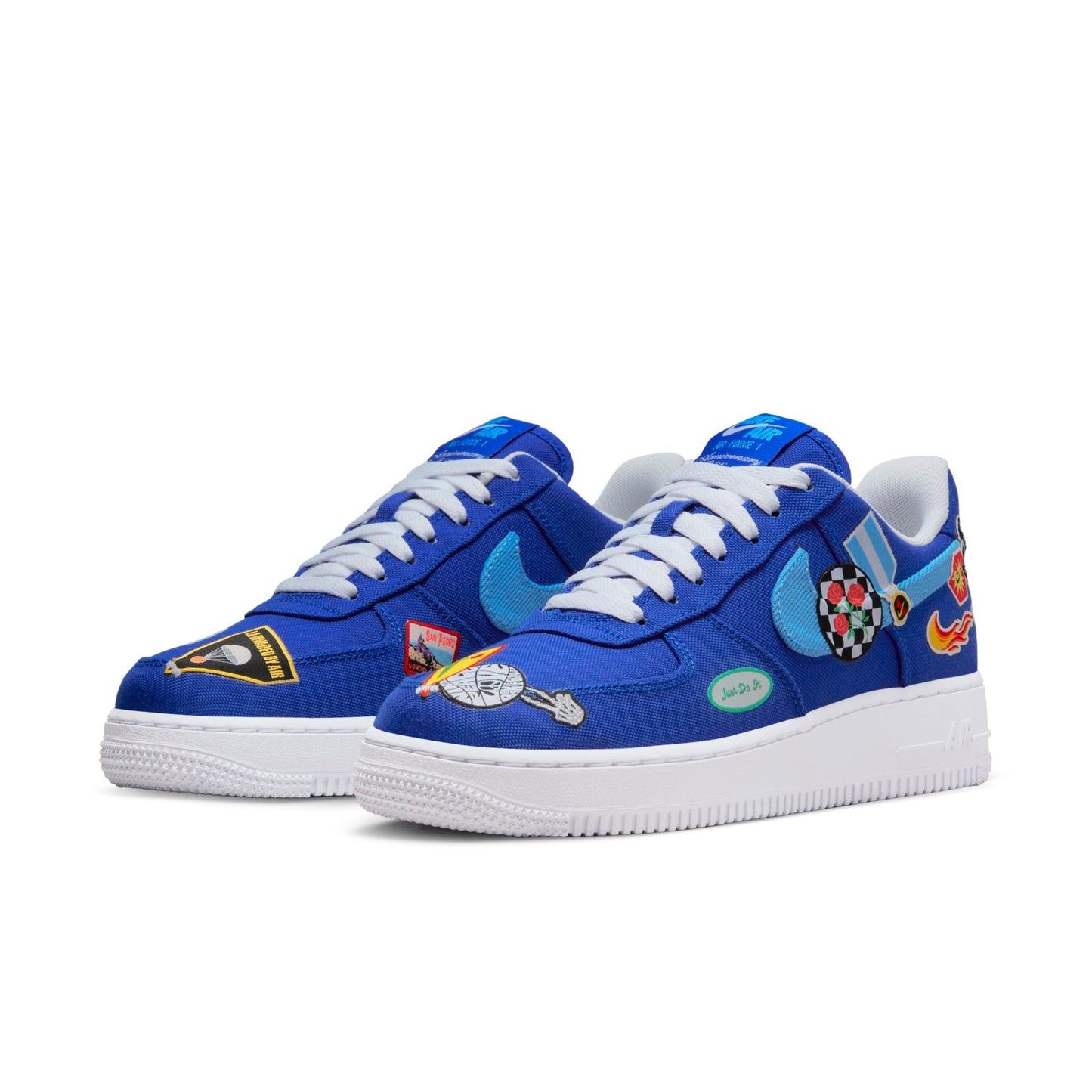 Nike Women's Air Force 1 Low '07 Prm 'Los Angeles Patched Up' Sneakers